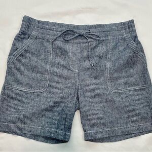 Talbots Blue Striped Women's Shorts